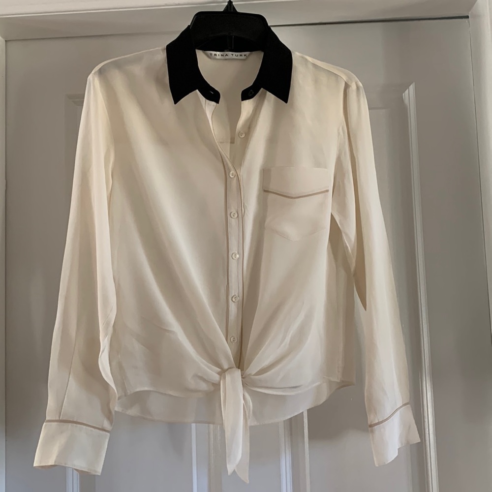 Trina Turk Silk Top